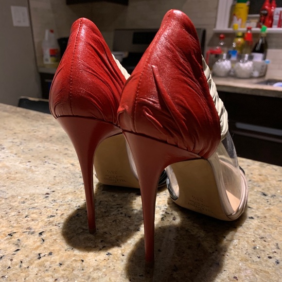 Valentino tricoloured PVC stilettos - Picture 3 of 5